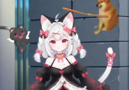 虚拟人物直播玩法效果超人直播助手案例