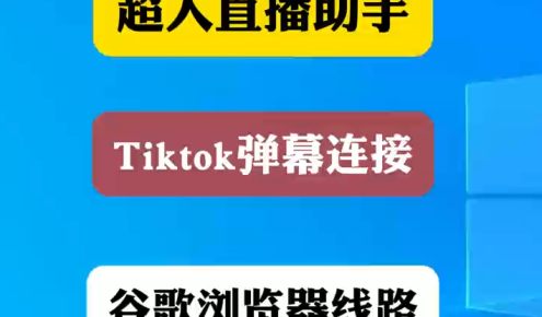 Tiktok连接教程