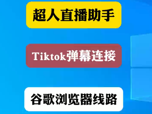 Tiktok连接教程